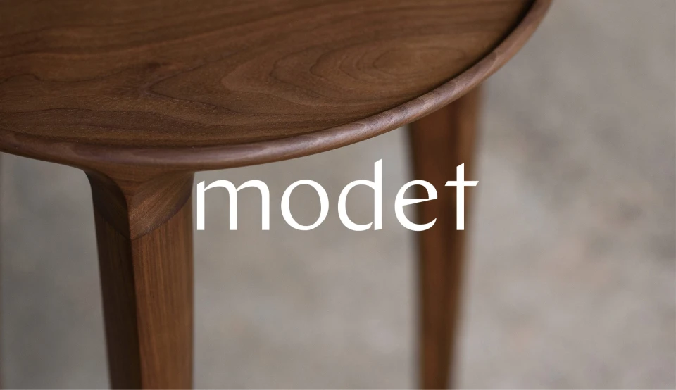 Modet Contemporary Furniture Branding Logo 01 Anywhere Studio