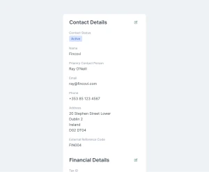 Horizon Financial Asset Management Software UI Sidebar 01 Anywhere Studio