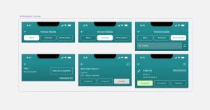 SkySpecs Mobile Inspections App Design UI Variants 01 Anywhere Studio