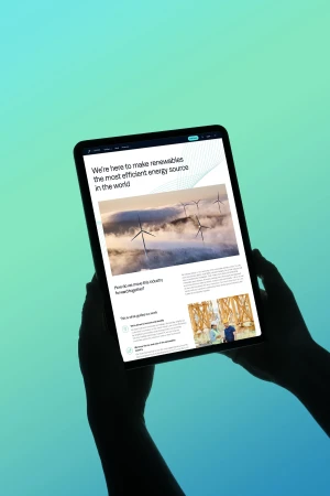 SkySpecs Renewable Asset Management Website Design Tablet 01 Anywhere Studio